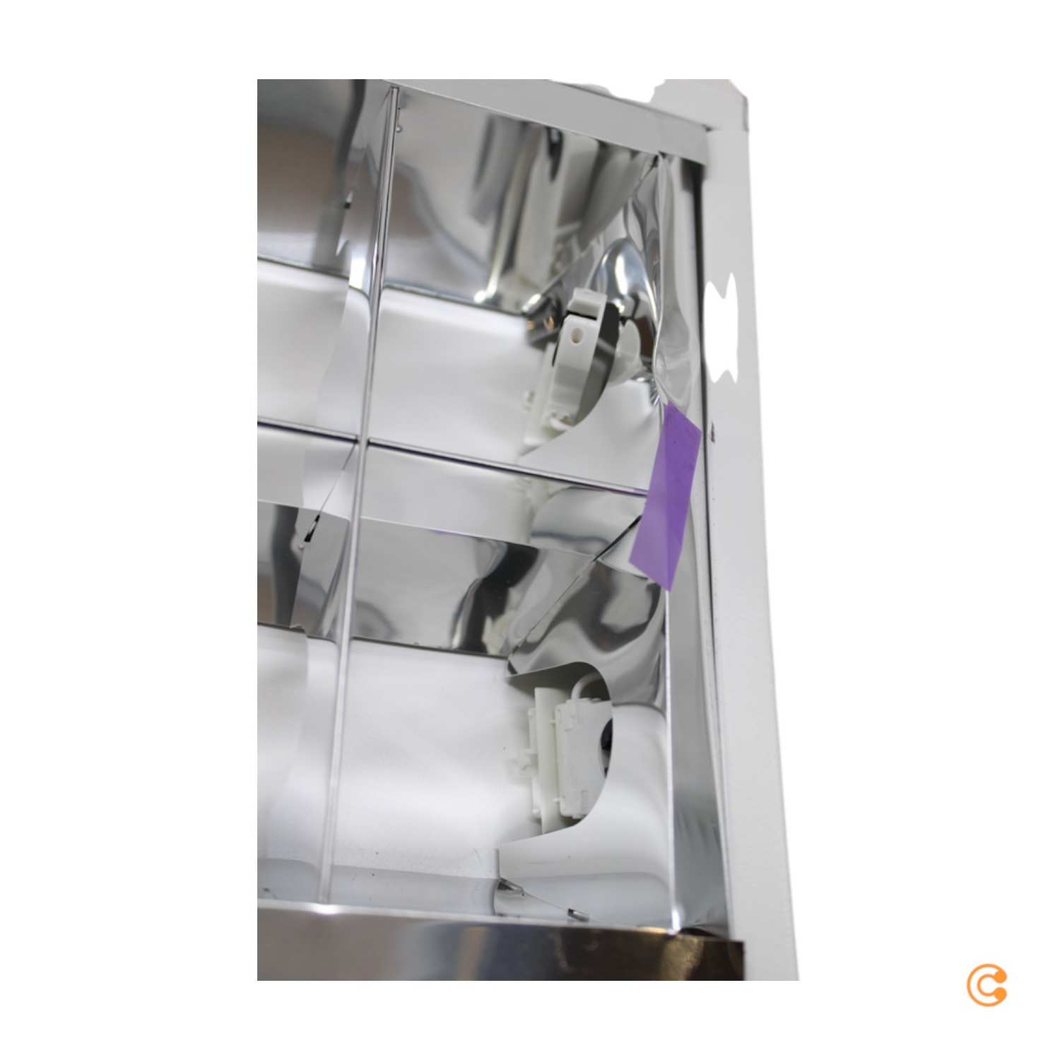 Egg Sehr Flache Rasteranbauleuchte T8 Bap 58 W 2 Flg. Leuchte Siehe Text/Foto C-Ware - 8595073710328