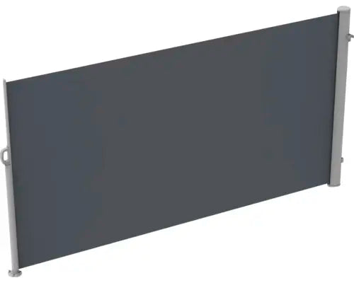 B-Ware Hornbach Seitenrollo Rollo Sonnenschutz 1,6x3m Grau M Abnehm Fuß - 4306516022403