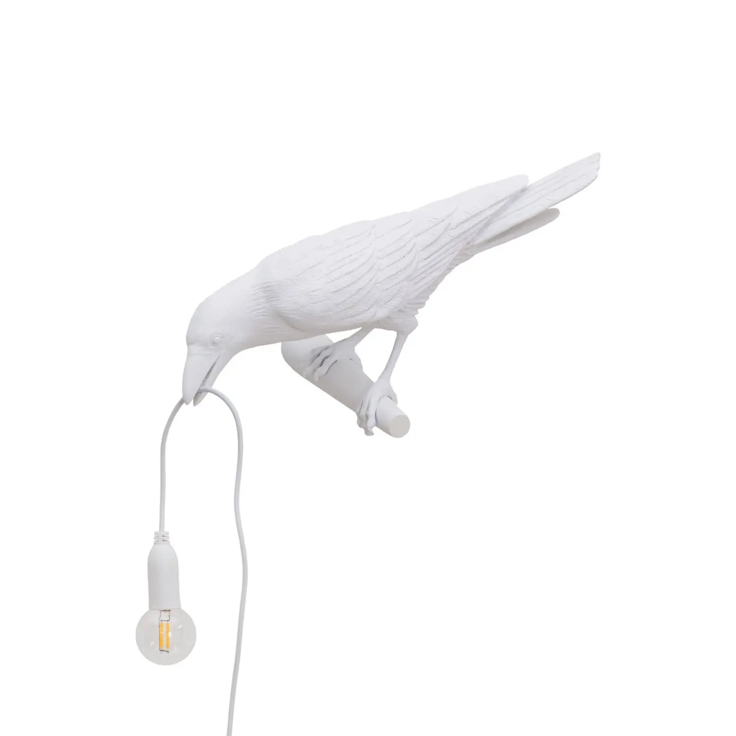 B-Ware Seletti Bird Lampe Leuchte Led Wandlampe Blick Links Wandleuchte Weiß - 8008215147345