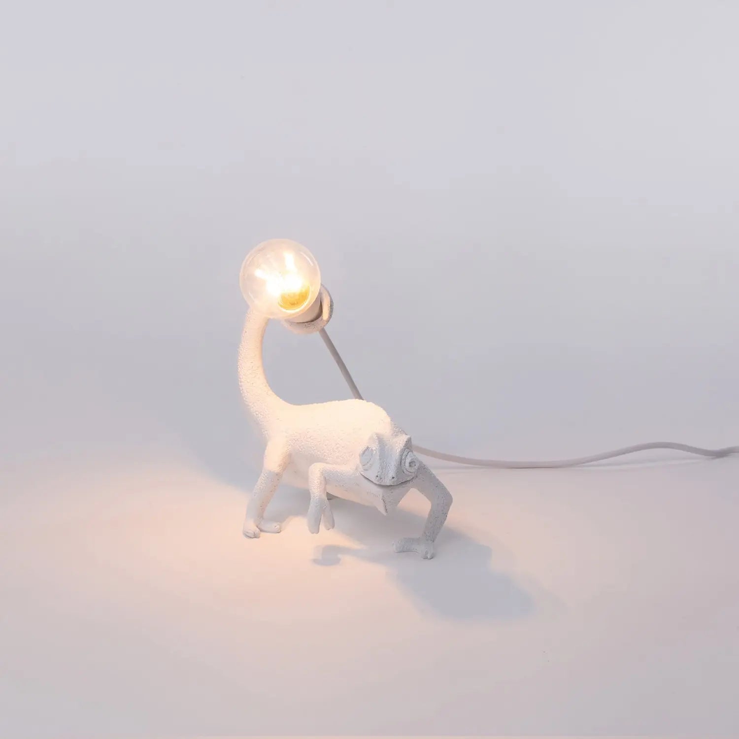 B-Ware Seletti Lampe Leuchte Led Dekolampe Chameleon Lamp Still Chamäleon Weiß Usb - 8008215150901