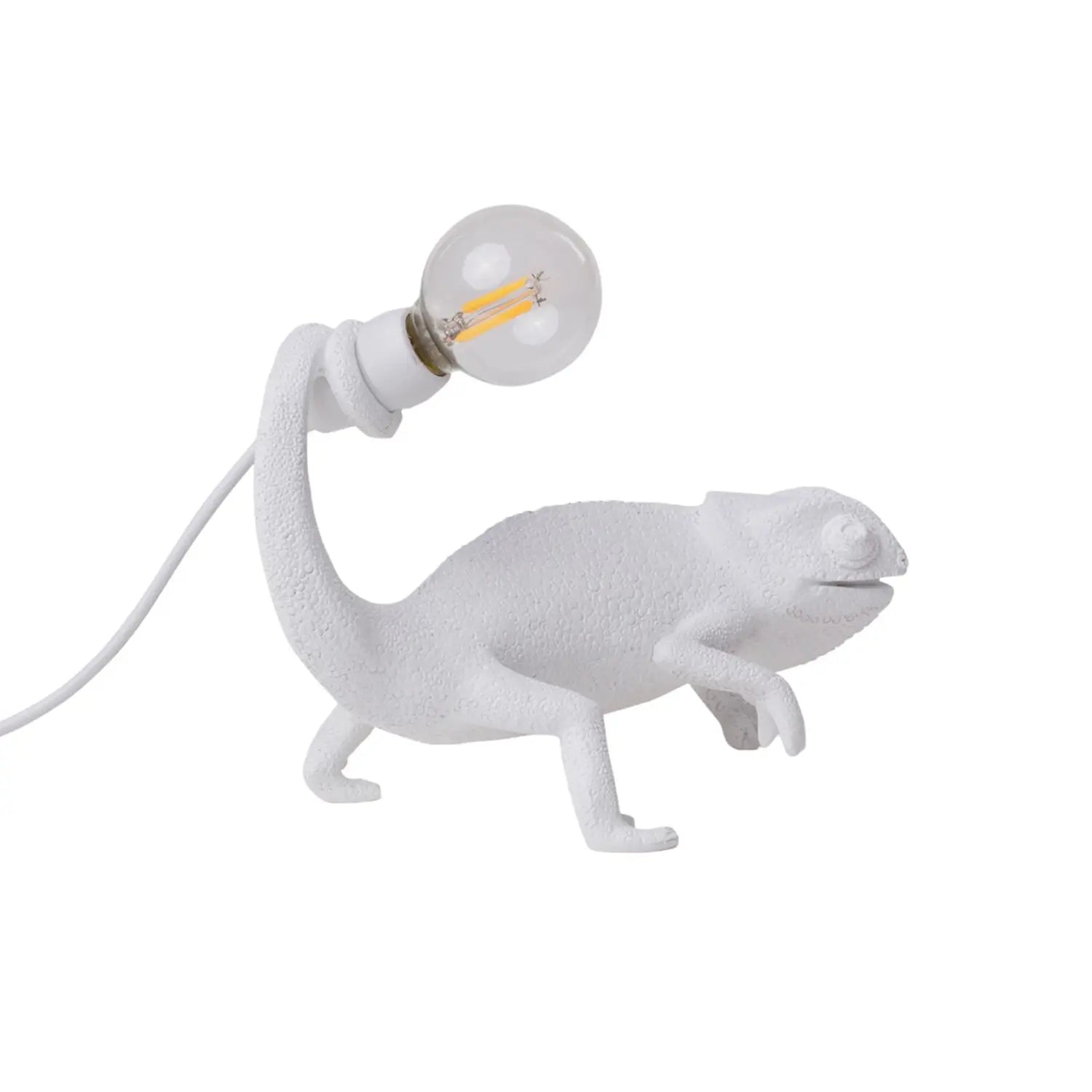 B-Ware Seletti Lampe Leuchte Led Dekolampe Chameleon Lamp Still Chamäleon Weiß Usb - 8008215150901
