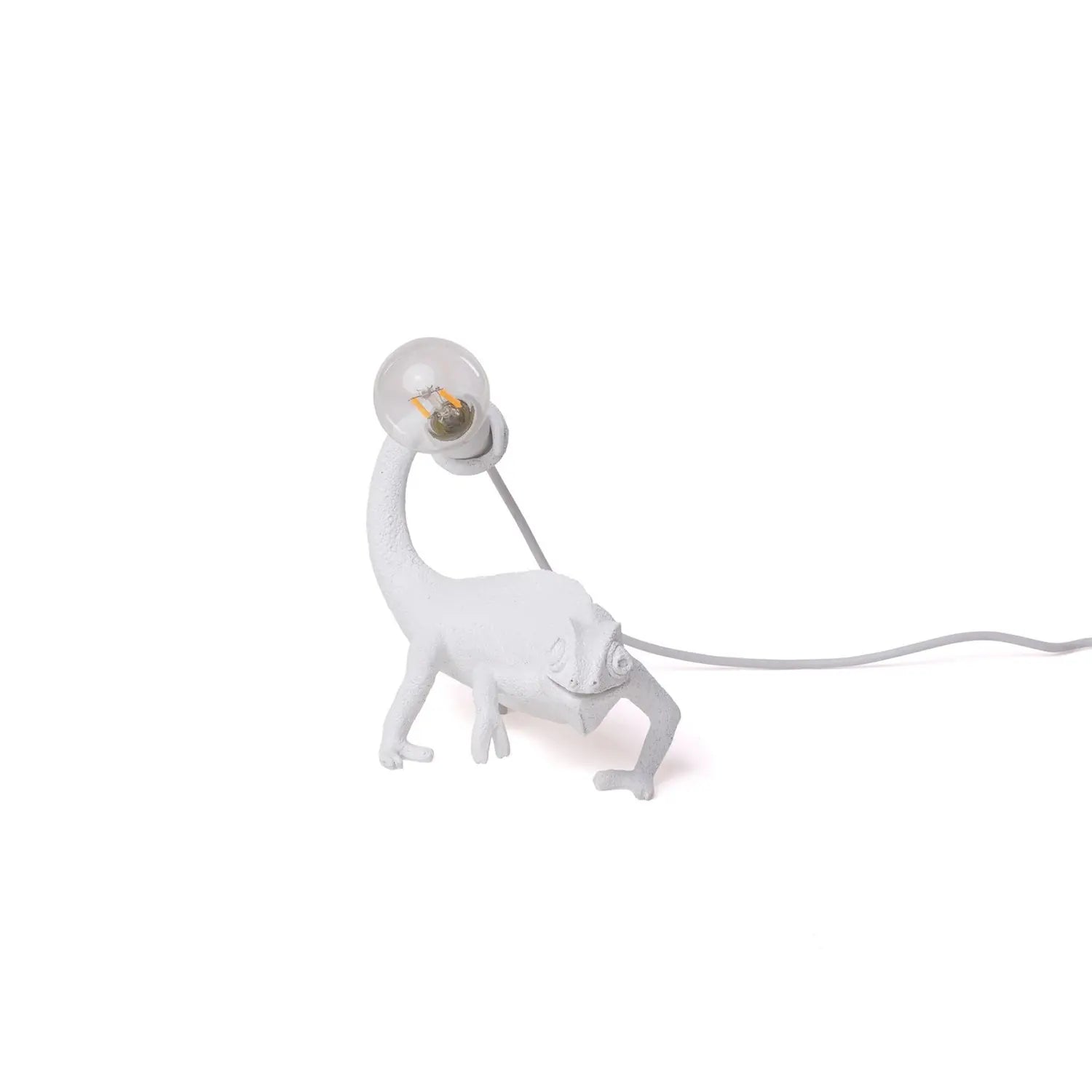 B-Ware Seletti Lampe Leuchte Led Dekolampe Chameleon Lamp Still Chamäleon Weiß Usb - 8008215150901
