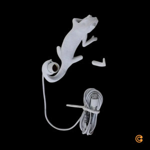 B-Ware Seletti Lampe Leuchte Led Chameleon Lamp Still Chamäleon Weiß Siehe Text/Foto