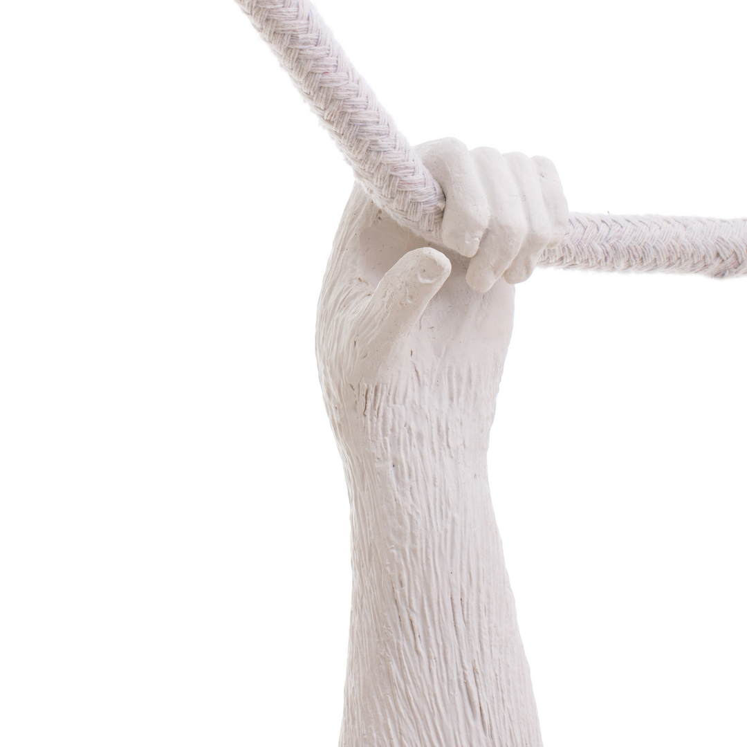 Seletti Monkey Lamp Dekohängelampe Hängeleuchte Weiß Kunstharz E14 Siehe Text B-Ware - 8008215148755