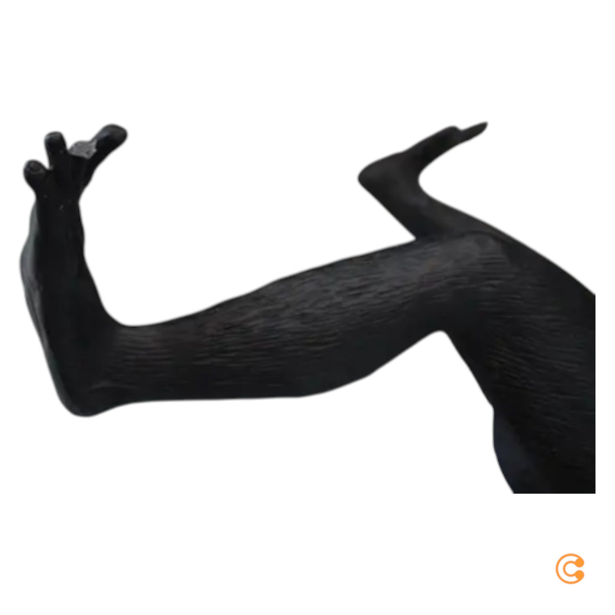 SELETTI Lampe Leuchte Monkey Lamp LED Hängelampe Hängelicht schwarz Kunstharz - 8008215149233
