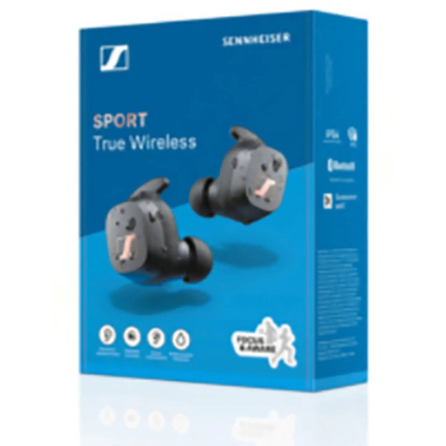 B-Ware Sennheiser Kopfhörer Ohrhörer In Ear Bluetooth Stereo Sport Schwarz Wireless - 4260752330671
