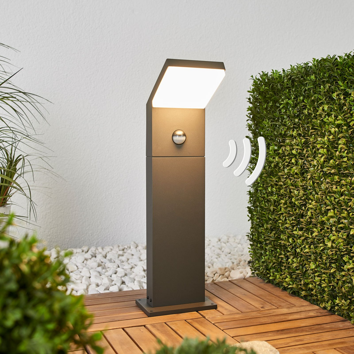 B-Ware Arcchio Sensor Led Wegeleuchte Yolena 60 Cm Gartenleuchte Deko Mastleuchte Led - 4251096536058