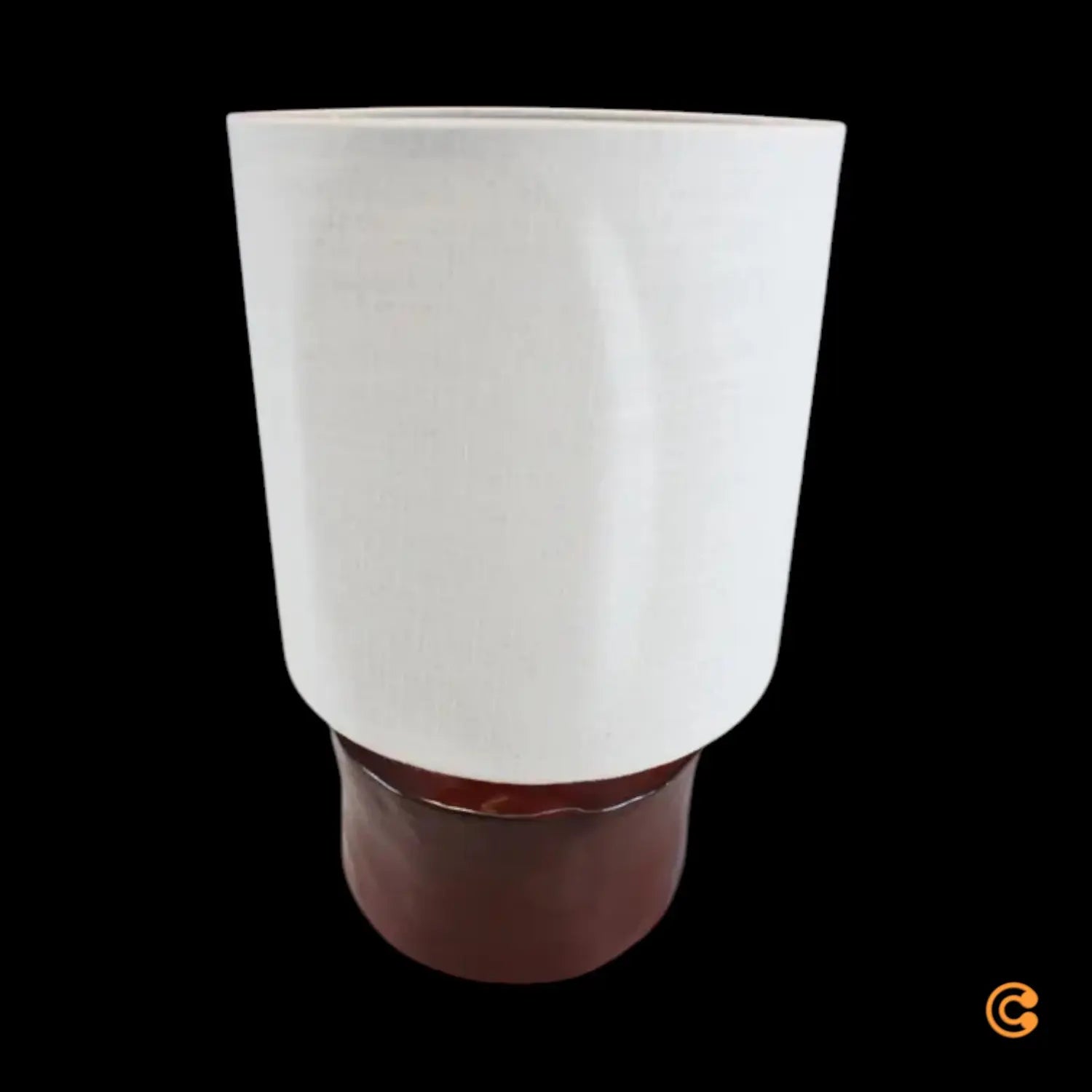 B-Ware Serax Tischleuchte Lampe Leuchte Catherine Rot Beige Baumwolle Siehe Text/Foto - 5400959027564