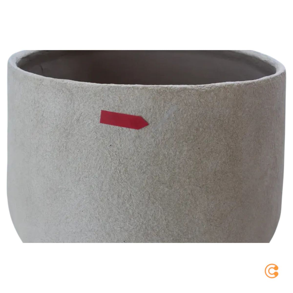 Serax Übertopf Pflanzgefäß Blumentopf Pflanztopf 50 cm braun SIEHE TEXT/FOTO - 5400959000031