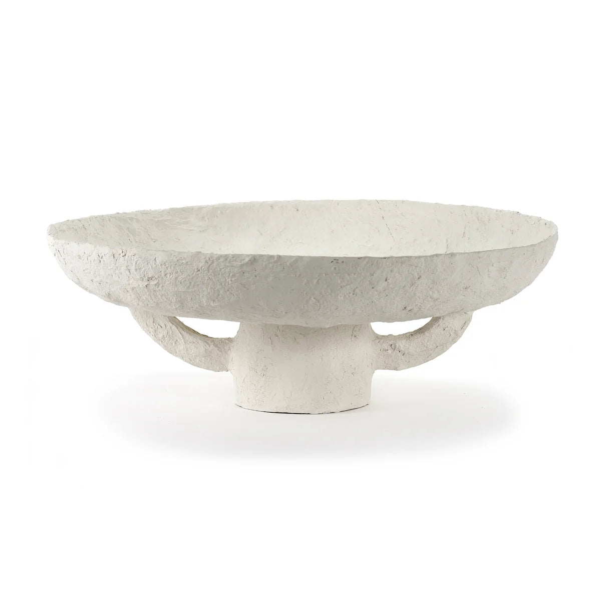 Serax Schale Dekoschale Earth weiß Pappmaschee Nachhaltig 45 cm 16 cm - 5400959000079