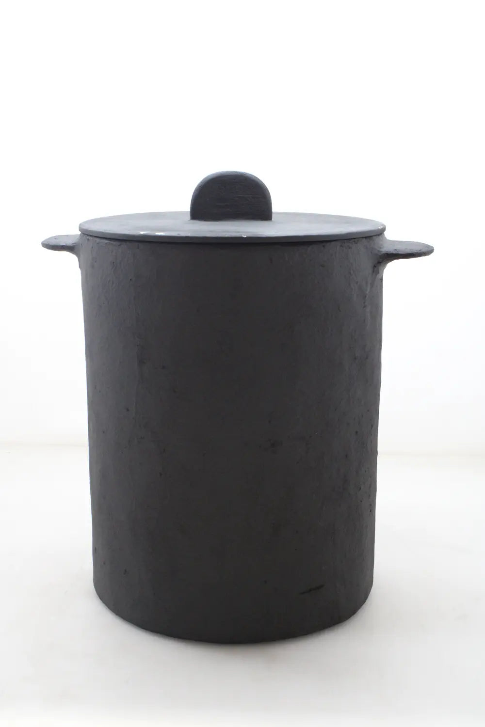 B-Ware Serax Wäschekorb Korb Wäschebehälter Leinensack Deckel Schwarz Siehe Text/Foto - 5400959006712