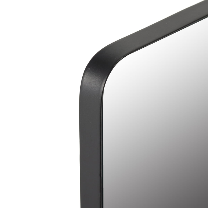 Serax Spiegel Glas Marie Wandspiegel Schwarz 30 X 23 Cm Einrichtungsstil Stahl B-Ware - 5420000771031