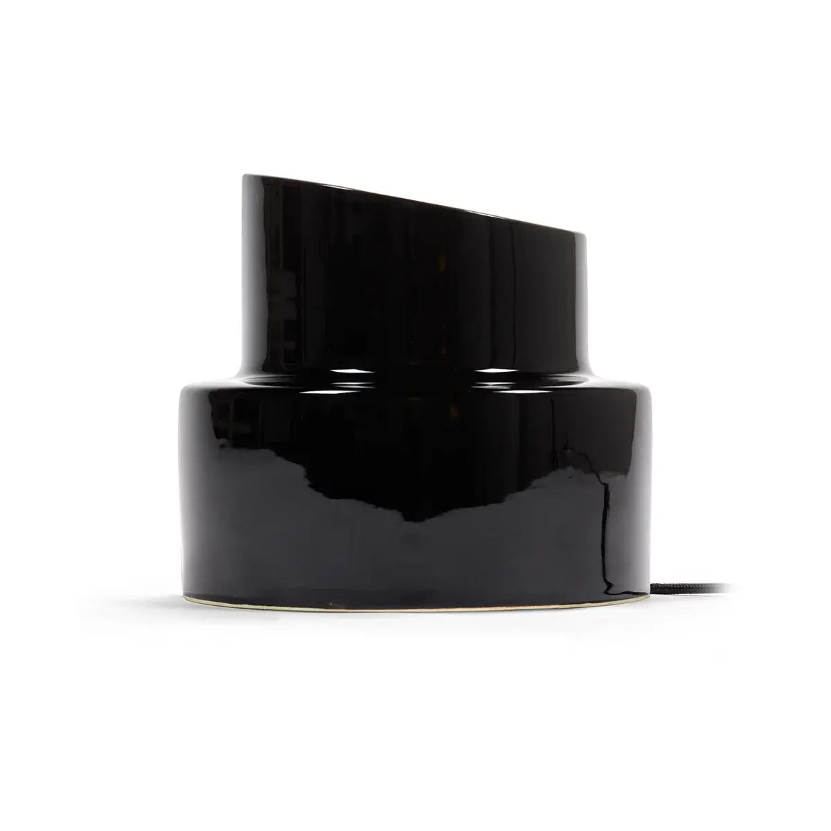 B-Ware Serax Tischleuchte Lampe Leuchte Schwarz Steingut E27 21cm 22cm - 5400959142557