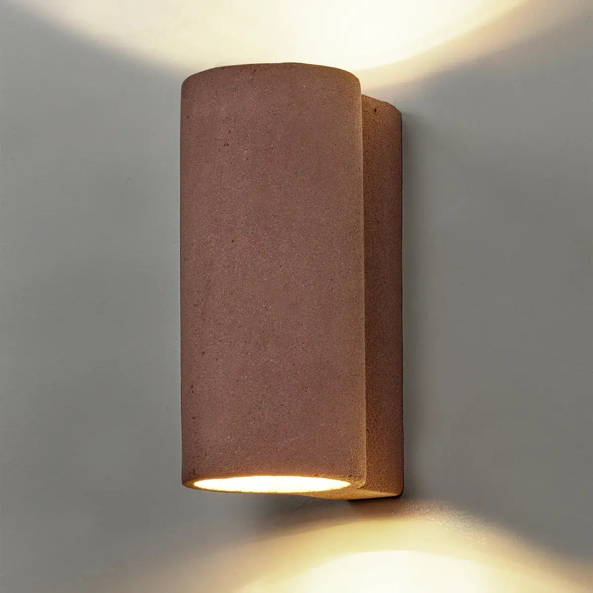 B-Ware Serax Wandleuchte Leuchte Primary Shape Beton Dunkelrot - 5400959070690