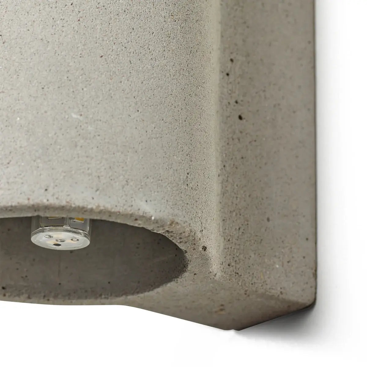 B-Ware Serax Wandleuchte Leuchte Primary Shape Beton Dunkelrot - 5400959070690