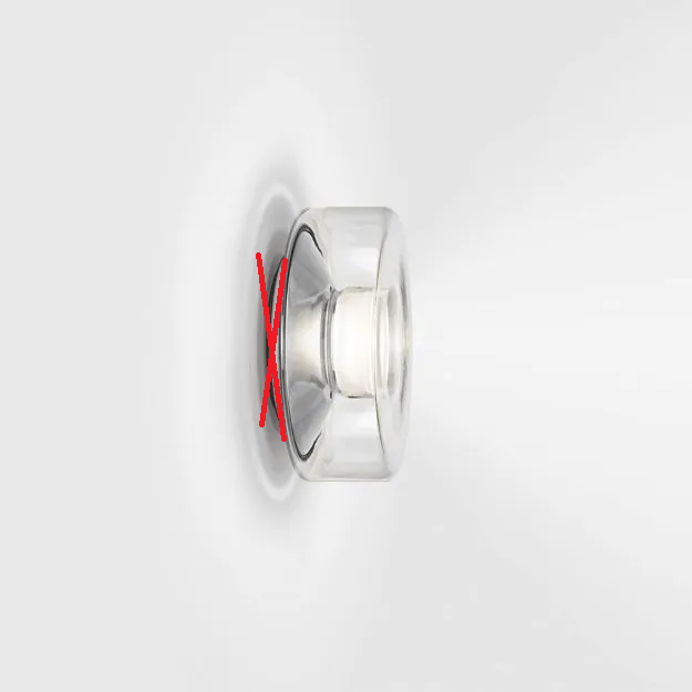 B-Ware Serien.Lighting Curling Wall S Leuchte Lampe Wandbeleuchtung Siehe Text/Foto - 4260548467994