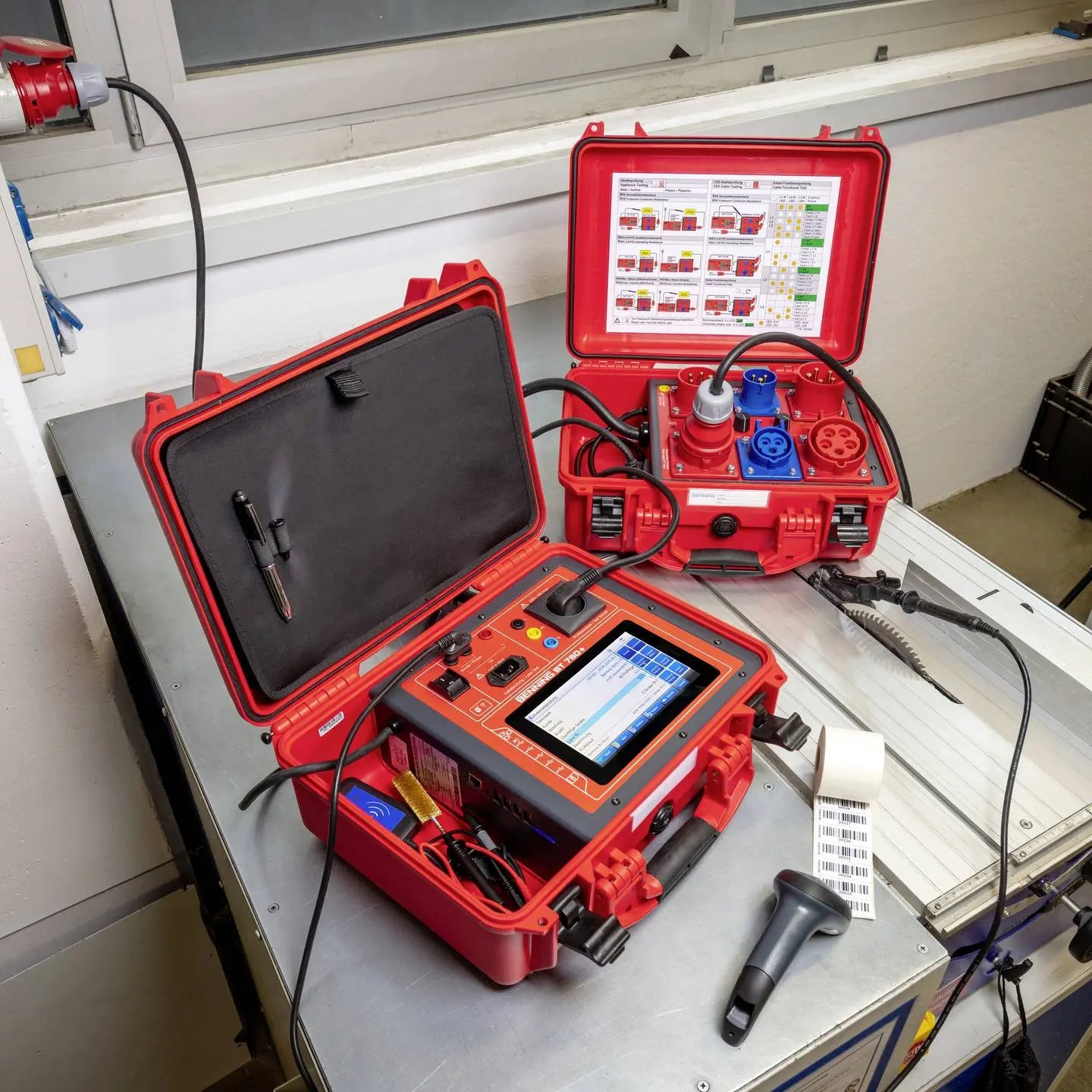 B-Ware Benning Gerätetester Set Prüfgerät St 760+ All In One Betriebsmittelprüfung