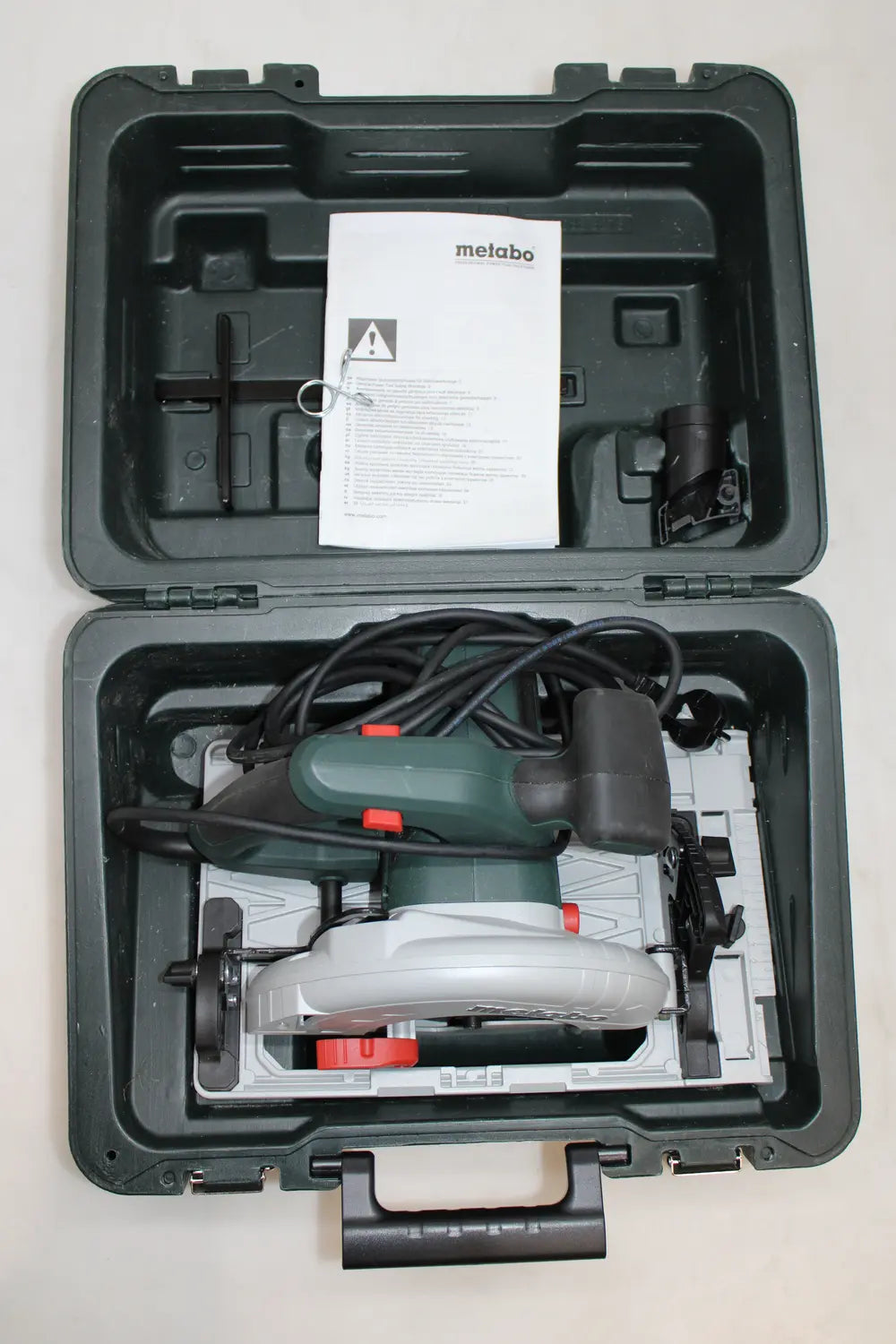 B-Ware Metabo Set Handkreissäge Ks 55 Fs Führungsschiene Fs 160 Kunststoffkoffer 670 W