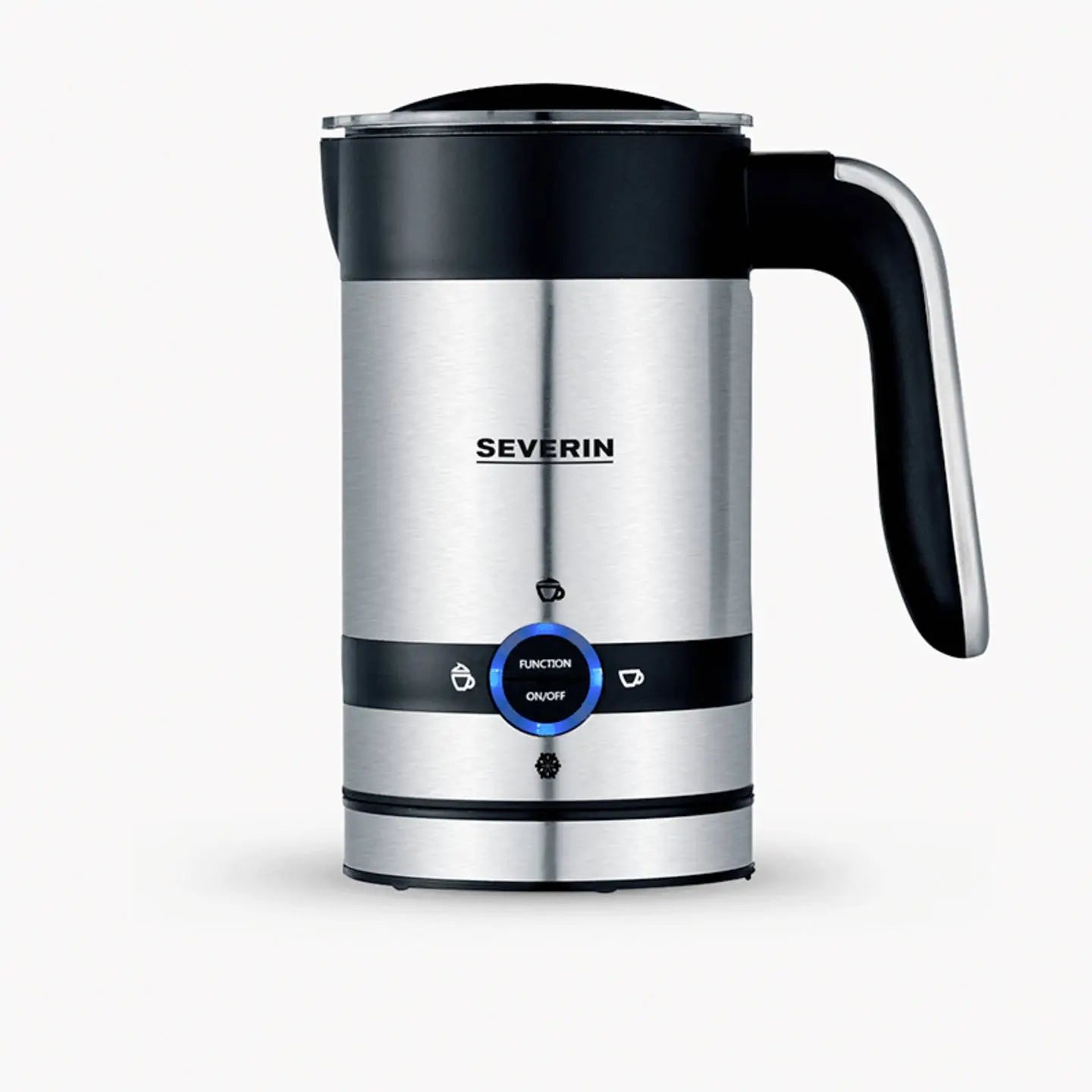 B-Ware Severin Milchaufschäumer Milchschäumer Edelstahl Schwarz Aufschäumer 3584 450 W - 4008146032974