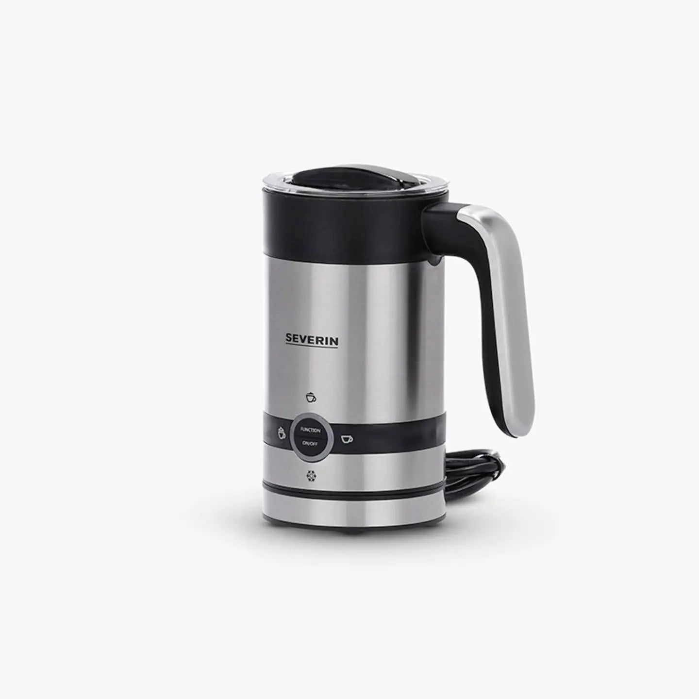 B-Ware Severin Milchaufschäumer Milchschäumer Edelstahl Schwarz Aufschäumer 3584 450 W - 4008146032974