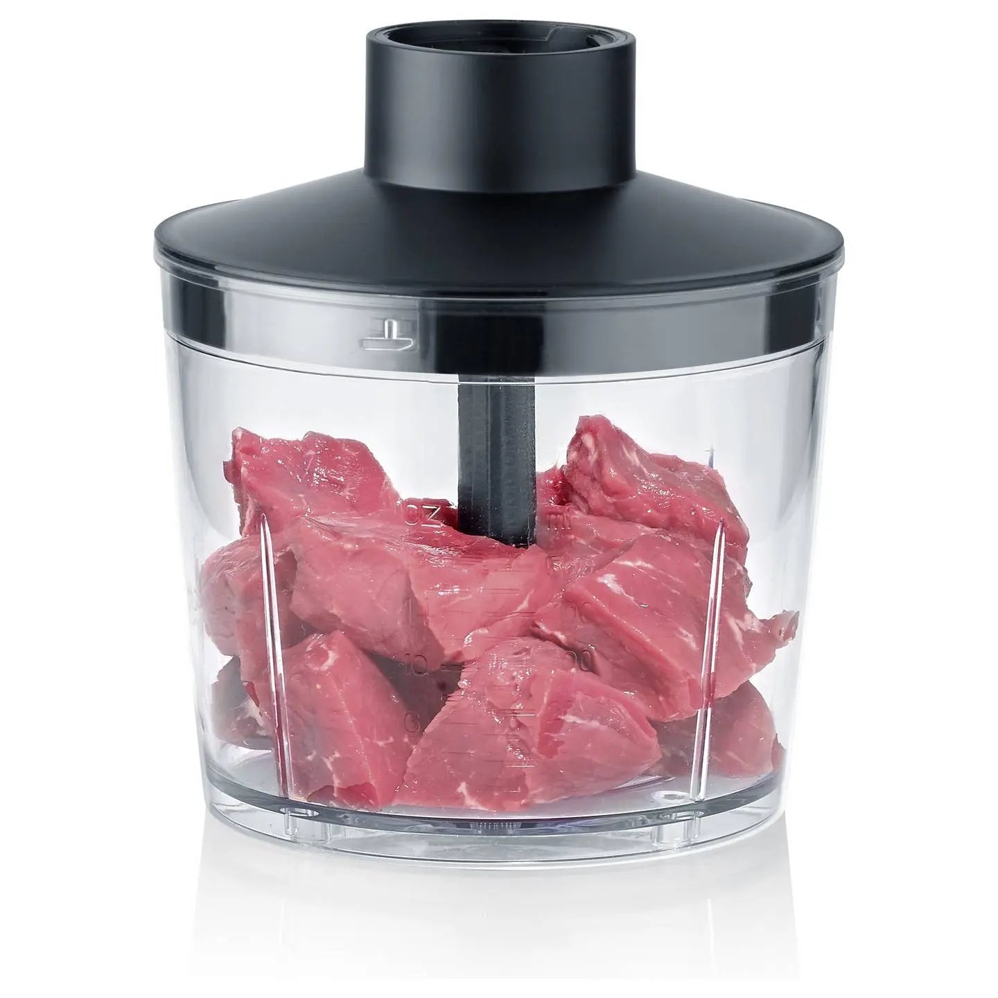B-Ware Severin Stabmixer Pürierstab Set Mixer Schwarz Kunststoff Schneebesen  - 4008146048425