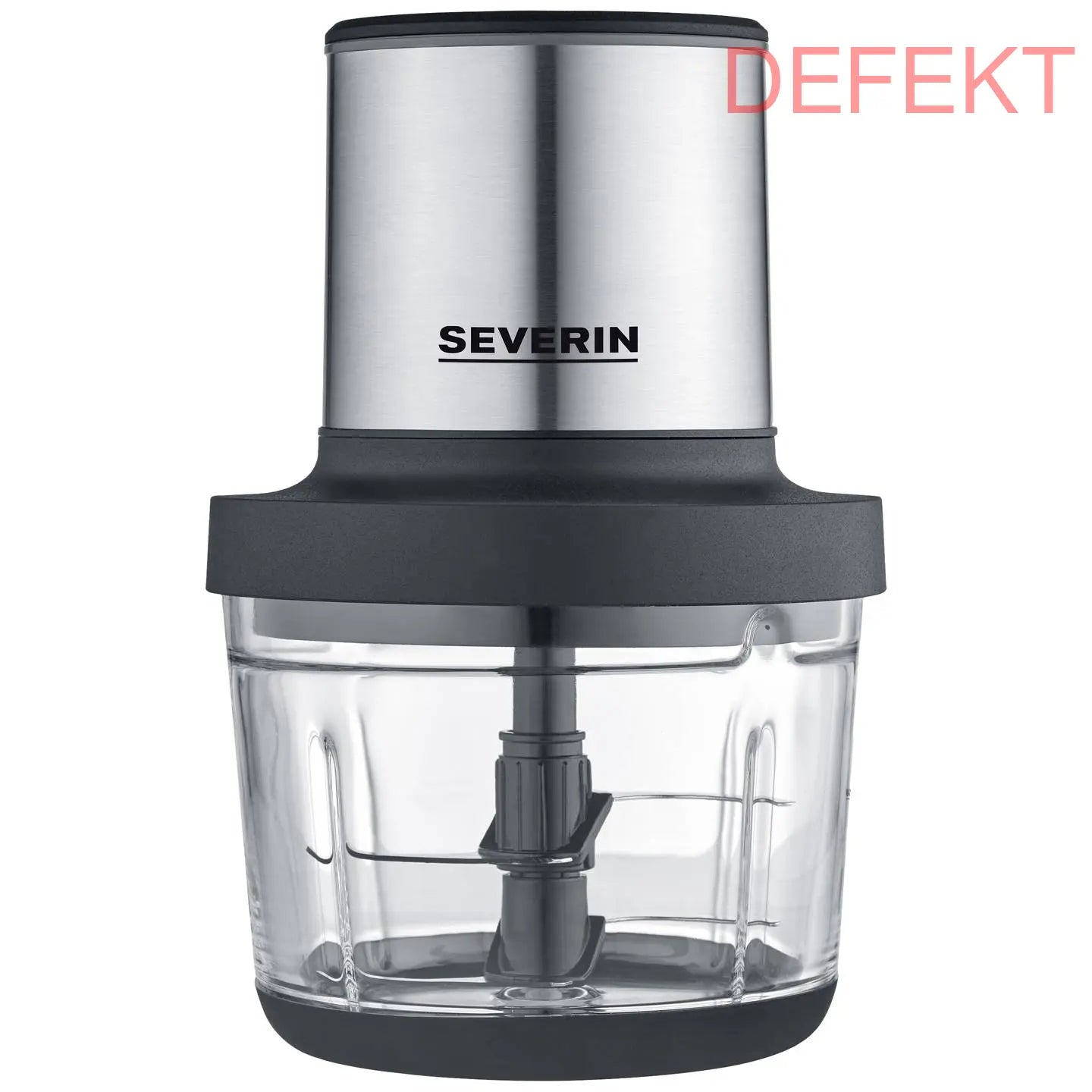 D-Ware Severin 3866 Universalzerkleinerer Küchenmaschine Zerkleinerer Akku Glas Grau - 4008146038761