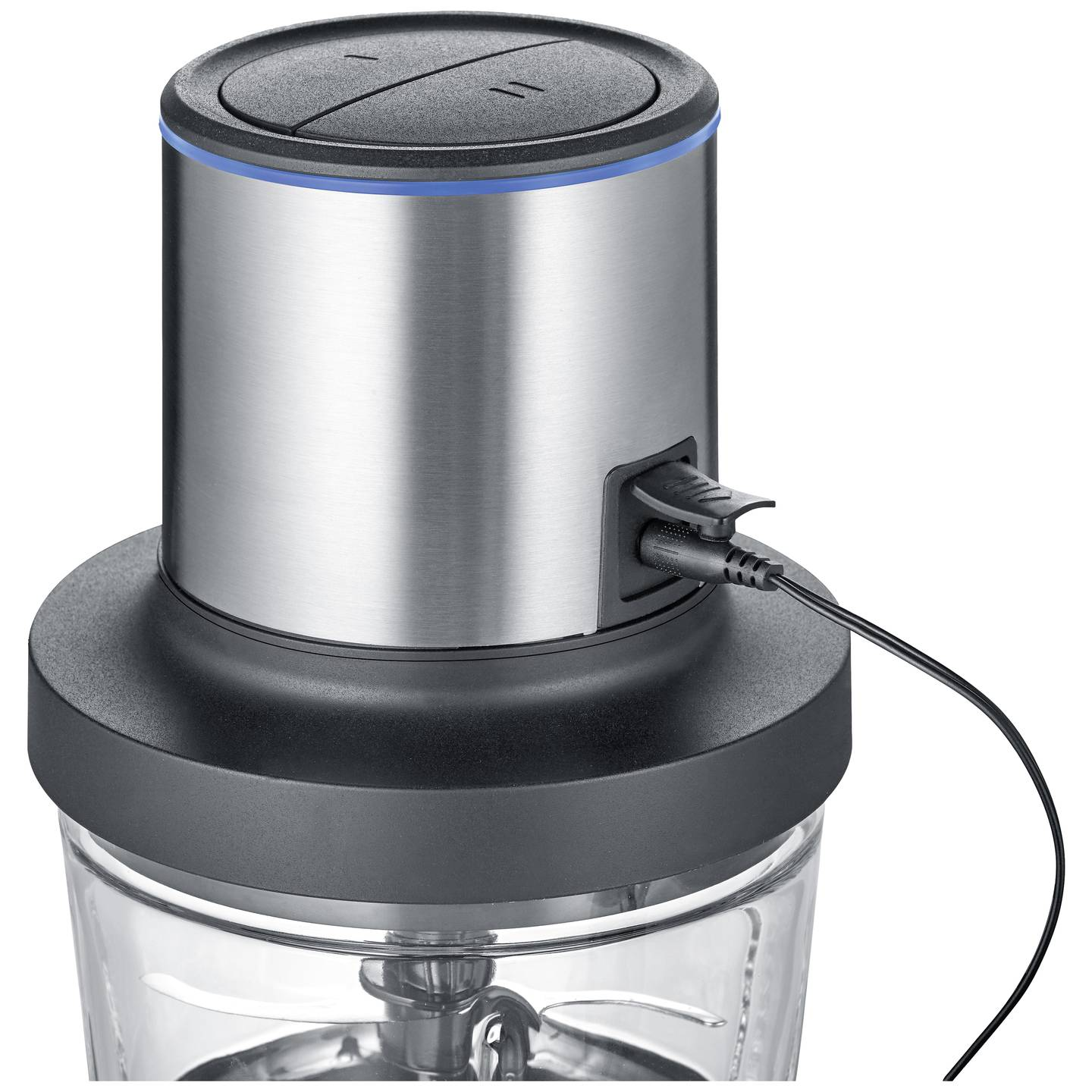 D-Ware Severin 3866 Universalzerkleinerer Küchenmaschine Zerkleinerer Akku Glas Grau - 4008146038761