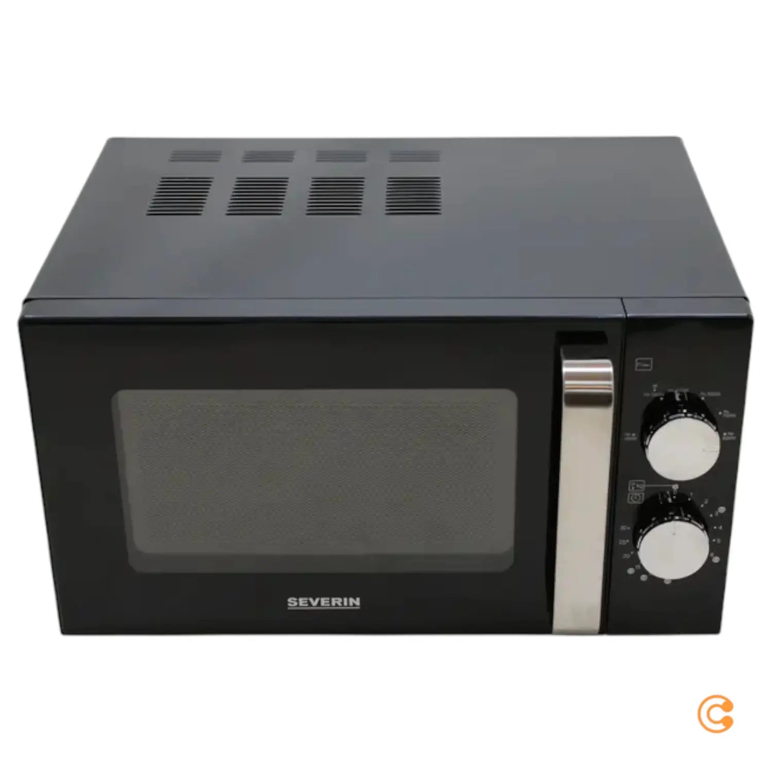 B-Ware Severin Mw 7761 Mikrowelle Schwarz Edelstahl 800 W Küchengerät Siehe Text/Foto - 4008146037580