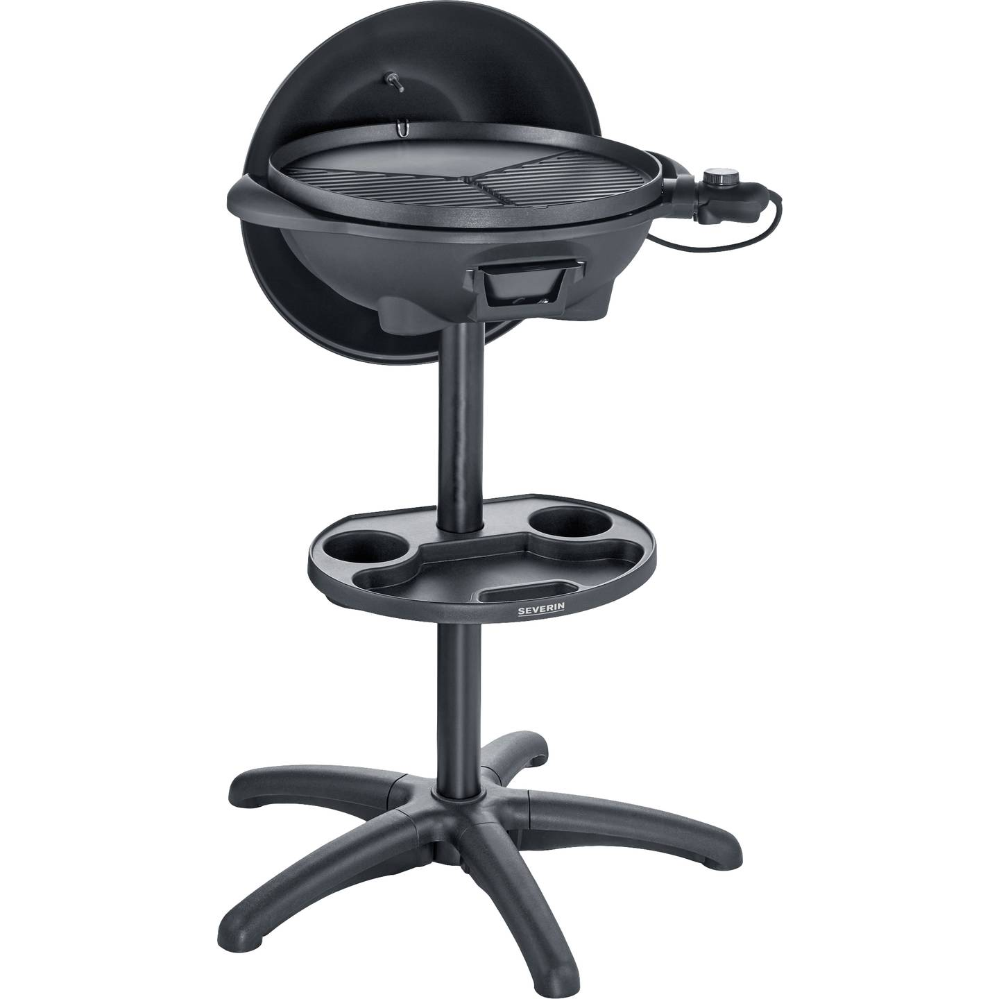 B-Ware Severin Pg 8541 Elektro Standgrill Kugelgrill Grill Thermometer Deckel Schwarz - 2050006208502