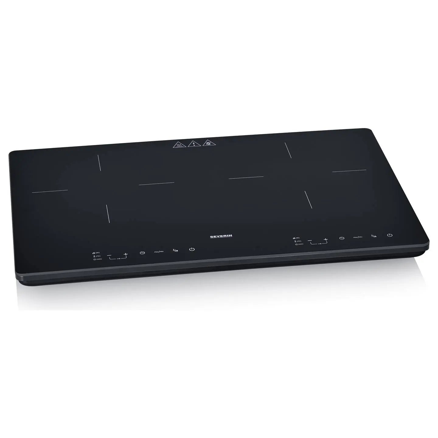 B-Ware Severin Induktionsplatte Kochfeld Doppelkochplatte Timer Tragbar Schwarz 2 Feld - 4008146047152