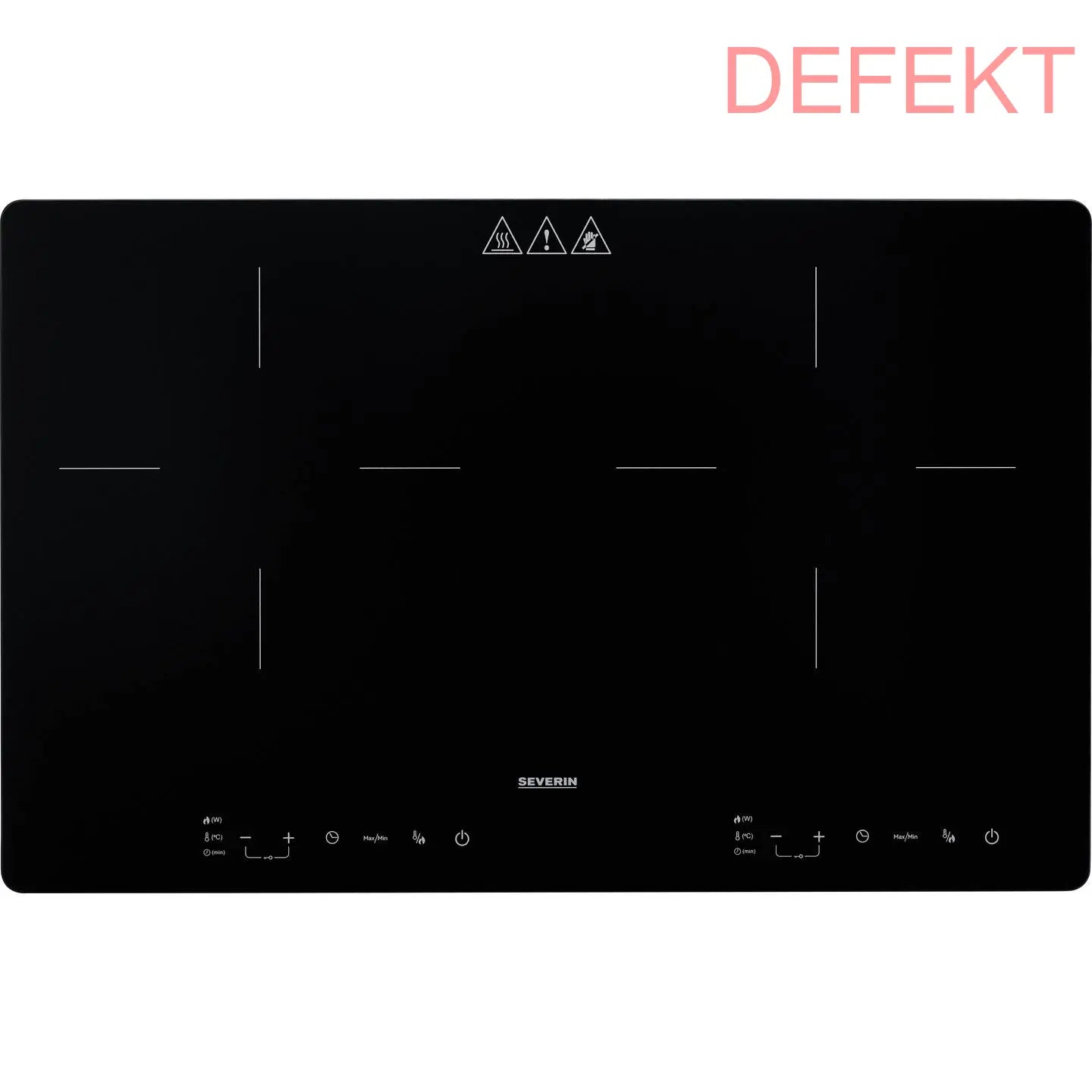 D-Ware Severin Induktionsplatte Kochfeld Doppelkochplatte Timer Tragbar Defektware - 4008146047152