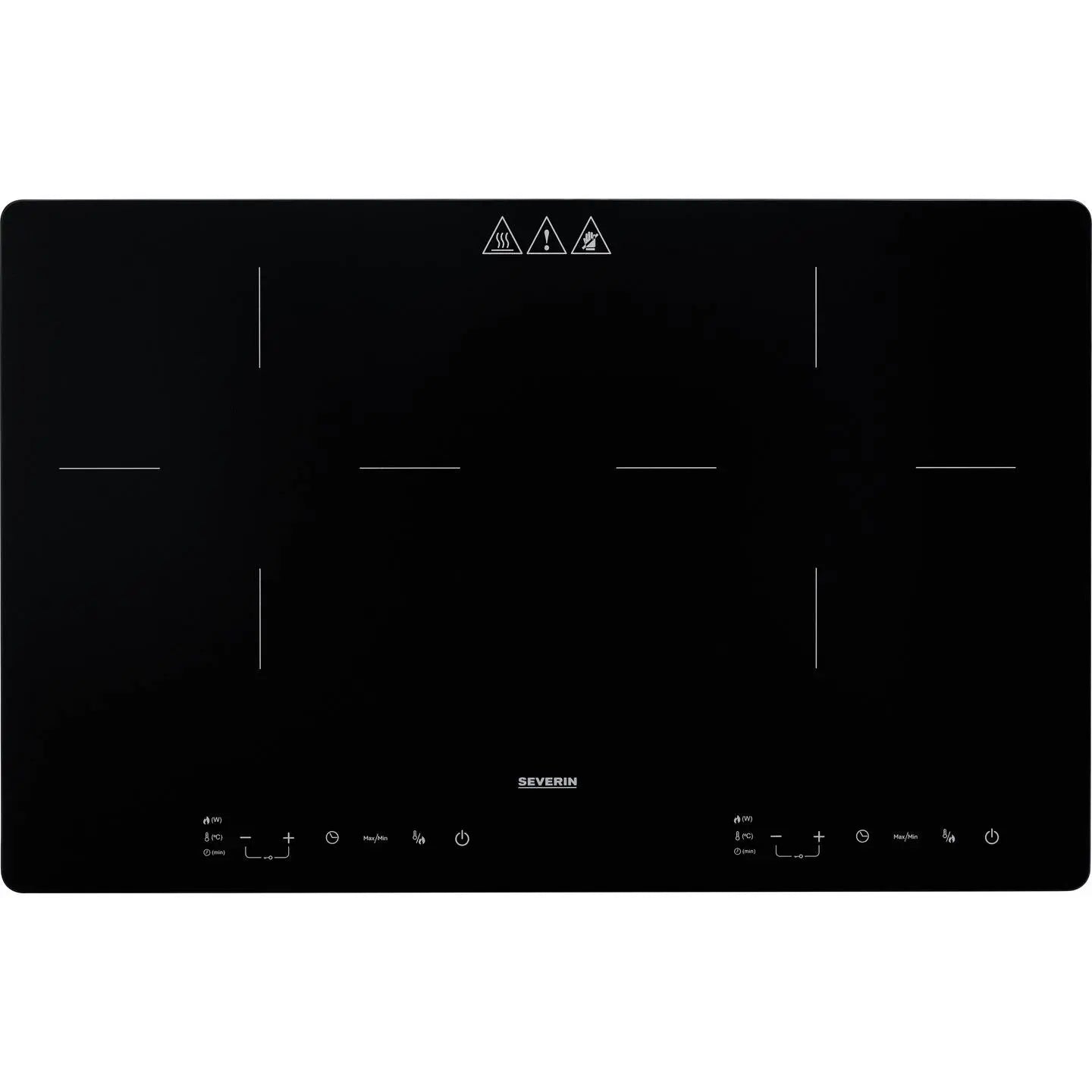 B-Ware Severin Induktionsplatte Kochfeld Doppelkochplatte Timer Tragbar Schwarz 2 Feld - 4008146047152