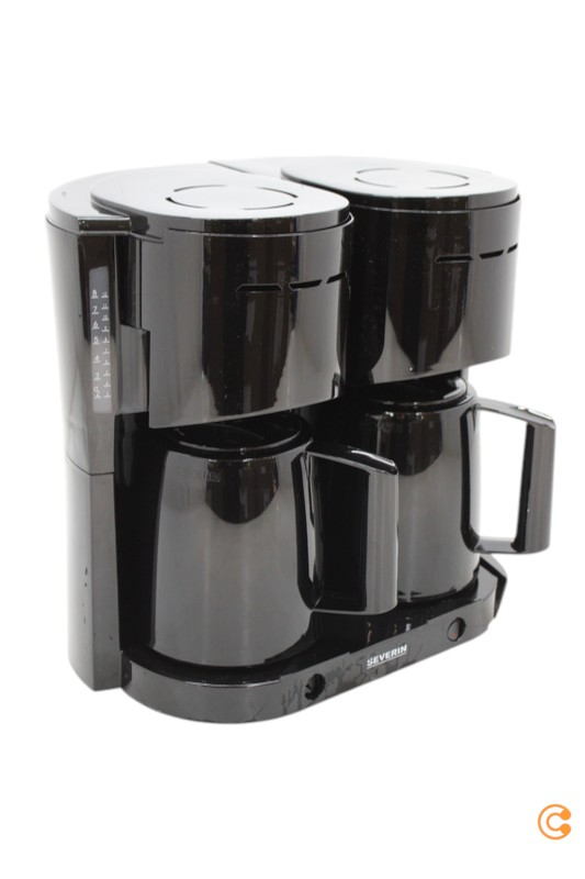 Severin Kaffeemaschine Duo Filterkaffeemaschine 2 Thermokannen Siehe Text/F580 C-Ware