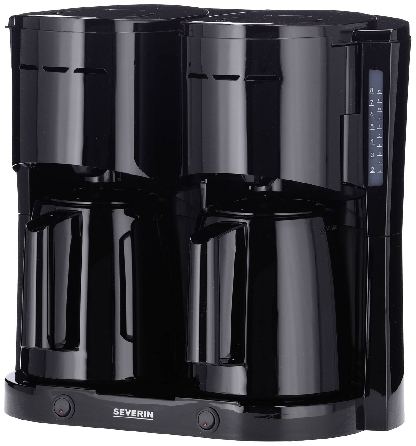 B-Ware Severin Kaffeemaschine Duo Filterkaffeemaschine 2 Thermokannen Siehe Text/Foto - 4008146041525