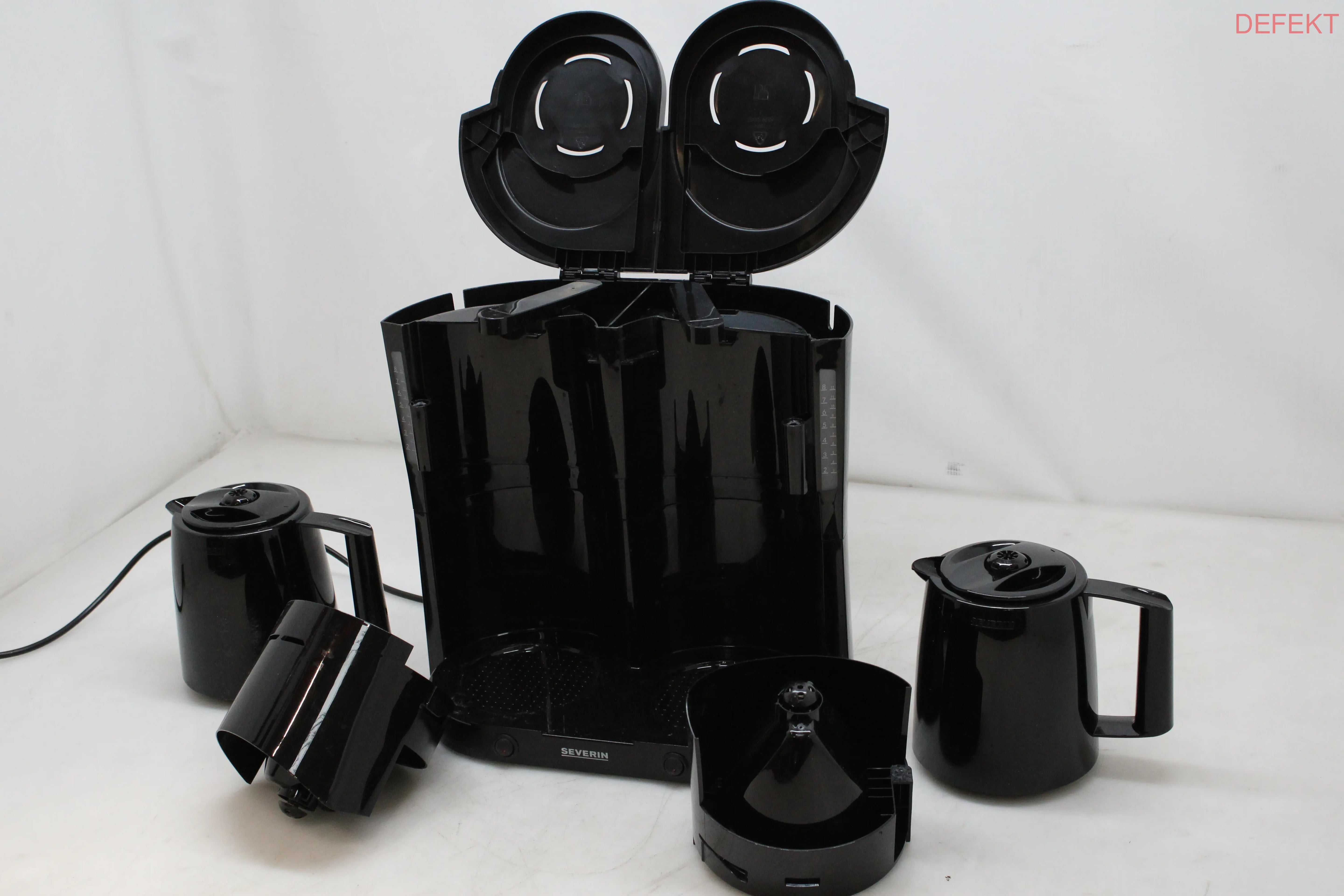 D-Ware Severin Kaffeemaschine Duo Filterkaffeemaschine Mit 2 Thermokannen Defektware750 - 4008146041525