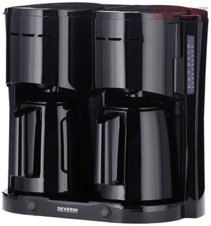 D-Ware Severin Kaffeemaschine Duo Filterkaffeemaschine Mit 2 Thermokannen Defektware