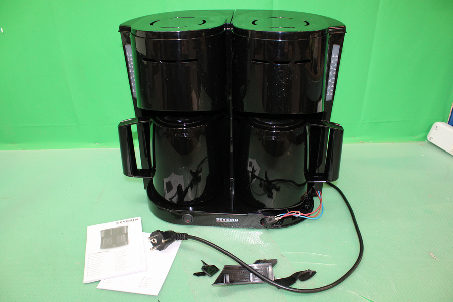 Severin Kaffeemaschine Duo Filterkaffeemaschine 2 Thermokannen Siehe Text/Fotos B-Ware - 4008146041525