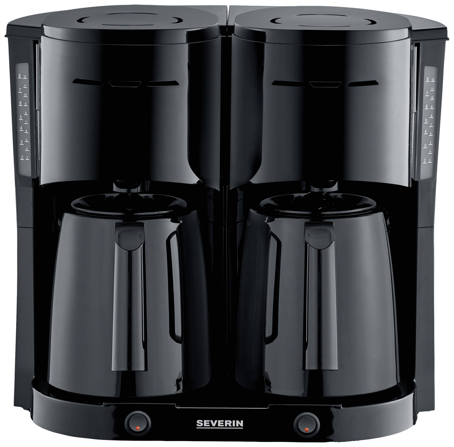 B-Ware Severin Kaffeemaschine Duo Filterkaffeemaschine 2 Thermokannen Siehe Text/Foto - 4008146041525