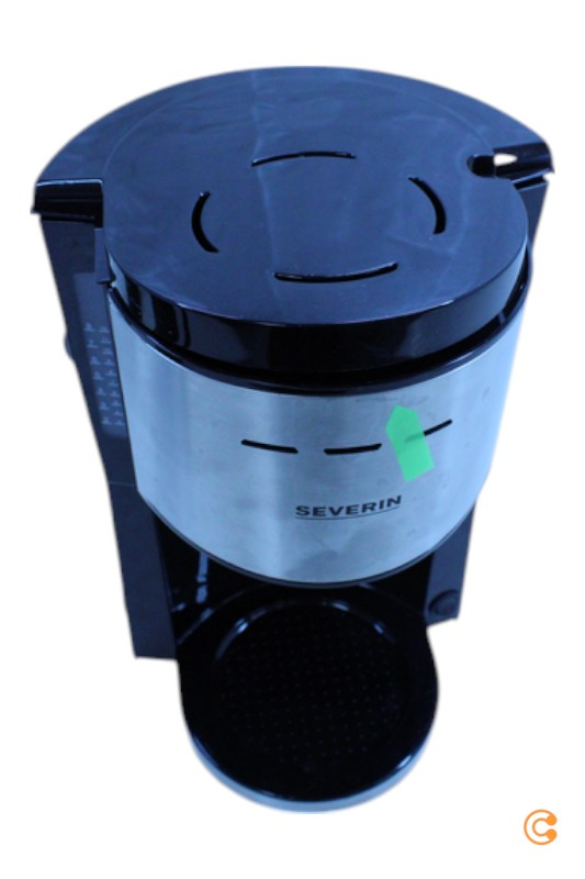 Severin Ka 9308 Kaffeemaschine Edelstahl Gebürstet Schwarz Siehe Text/Foto C-Ware - 4008146041488
