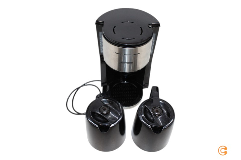 Severin Ka 9308 Kaffeemaschine Edelstahl Gebürstet Schwarz Kaffee Kapselmaschine C-Ware - 4008146041488
