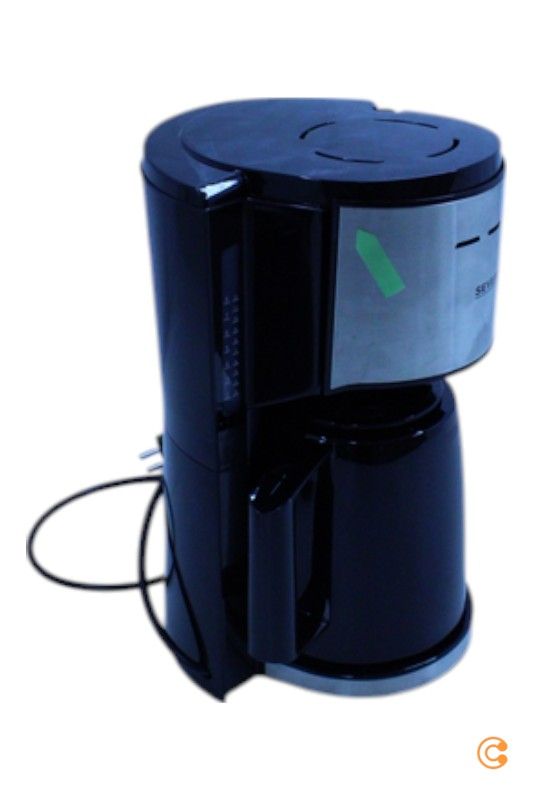 Severin Ka 9308 Kaffeemaschine Edelstahl Gebürstet Schwarz Siehe Text/Foto C-Ware - 4008146041488