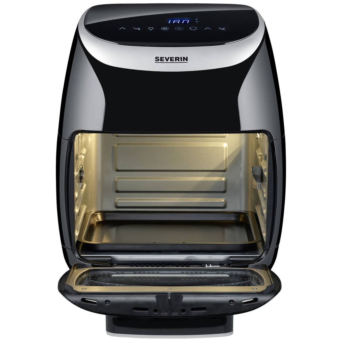 Severin Fritteuse FR 2446 Heißluftgarer Airfryer Heißluftfunktion schwarz 11L - 4008146041747