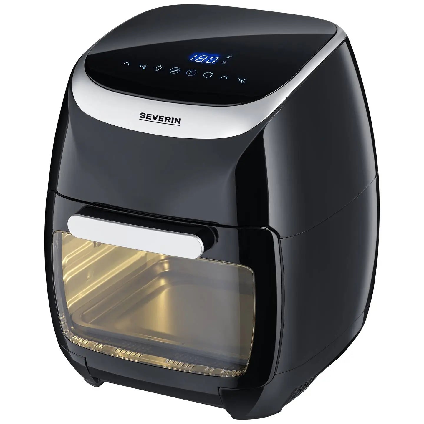 B-Ware Severin Fritteuse Fr 2446 Heißluftgarer Airfryer Heißluftfunktion Schwarz 11 L - 4008146041747