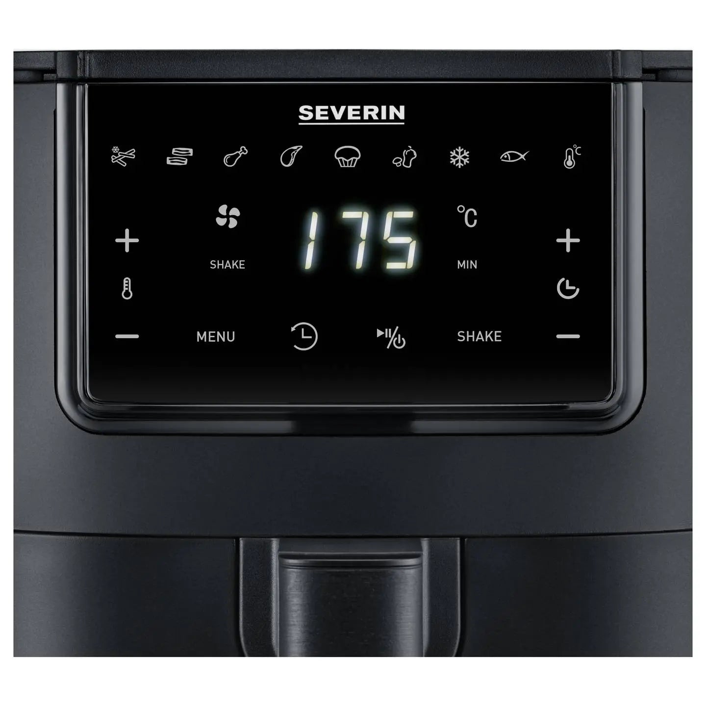 B-Ware Severin Heißluftfritteuse Fritteuse Fry Light Single Schwarz 4 L Timer Automa248 - 4008146046551