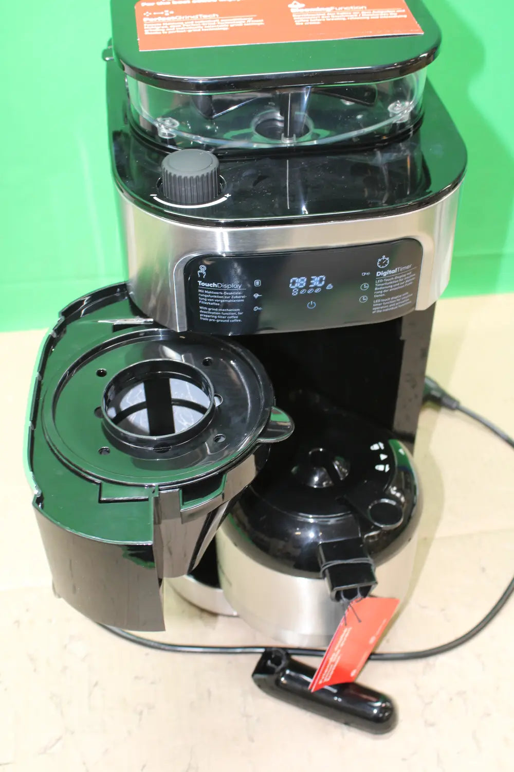 B-Ware Severin Filterkaffeemaschine Ka4848 Filtermaschine Edelstahl Siehe Text/Foto - 4008146033667