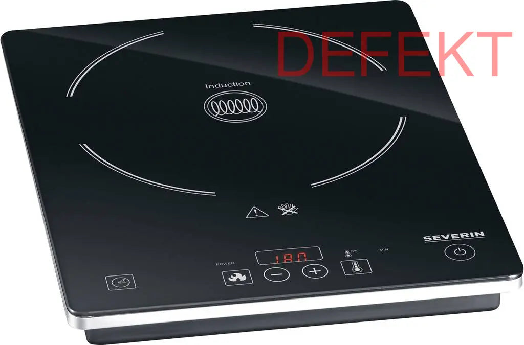 D-Ware Severin Kp 1071 1277322 Induktionsplatte Mit Topferkennung 2000 W Defektware - 4008146015953