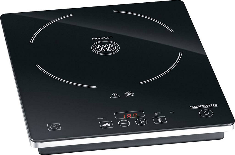 Severin Kp 1071 1277322 Induktionsplatte Mit Topferkennung Timerfunktion 2000 W B-Ware - 4008146015953