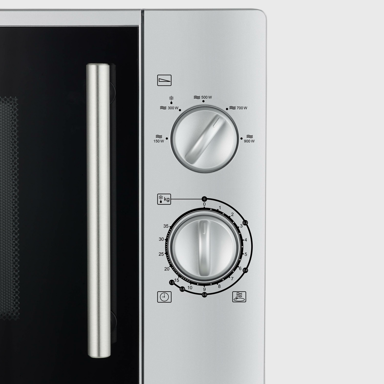 D-Ware Severin Mikrowelle Gerät Alternative Mw 7772 Silber 900 W Defektware - 4008146041297