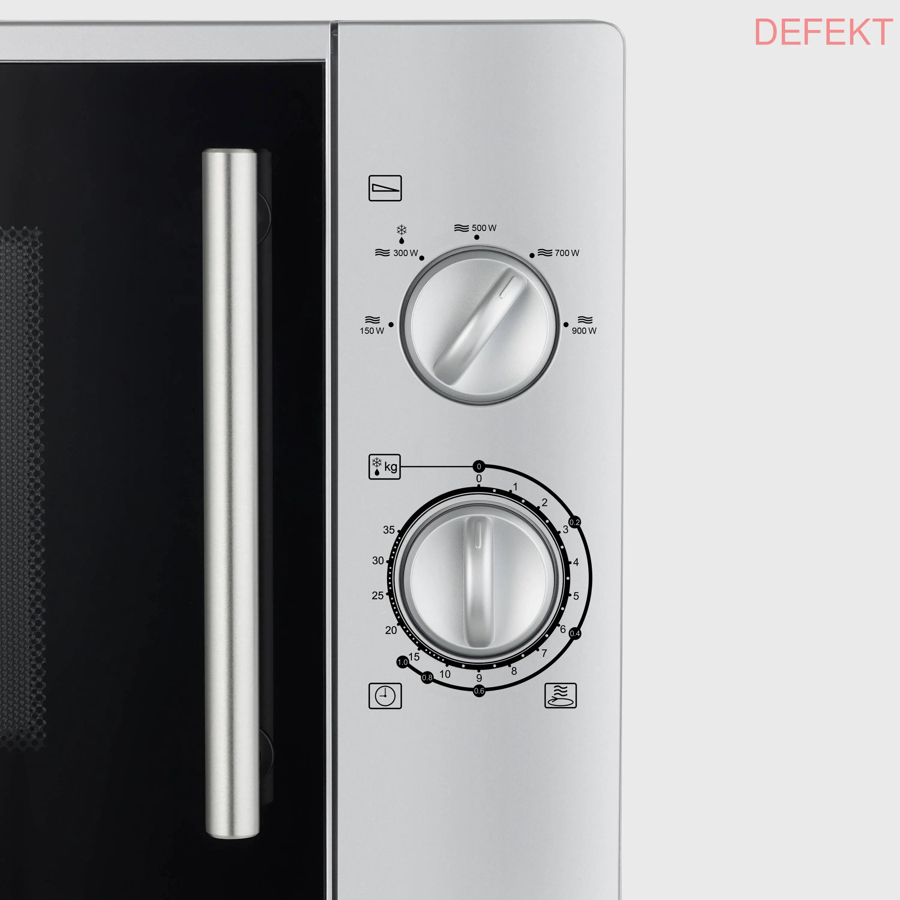 Severin Mikrowelle Gerät Alternative Mw7772 Silber 900 W Timerfunktion Defektware D-Ware - 4008146041297