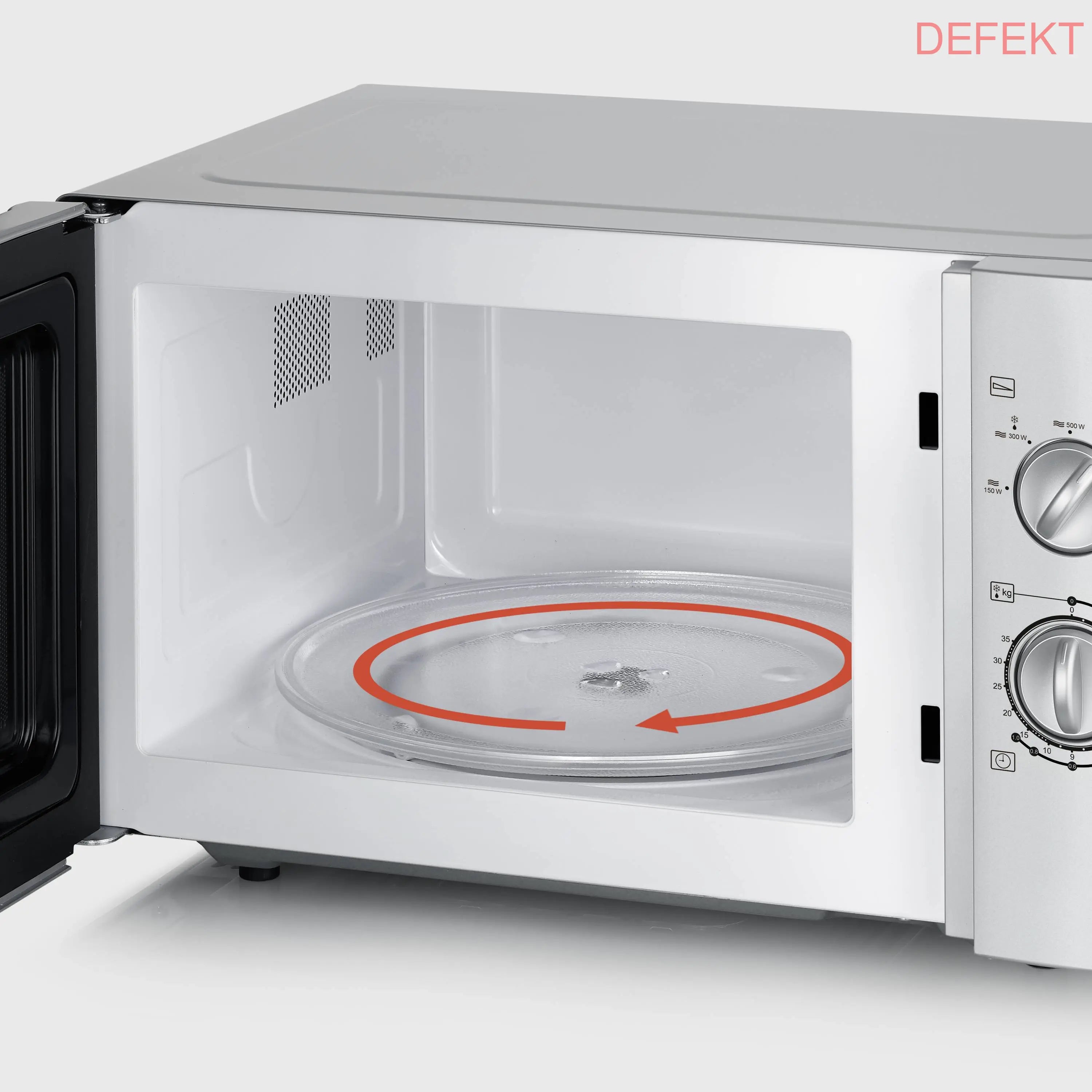 Severin Mikrowelle Gerät Alternative Mw7772 Silber 900 W Timerfunktion Defektware D-Ware - 4008146041297